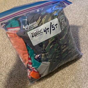 Assorted Kids' Clothing Bundle Boys Underwear Size 4T-5T